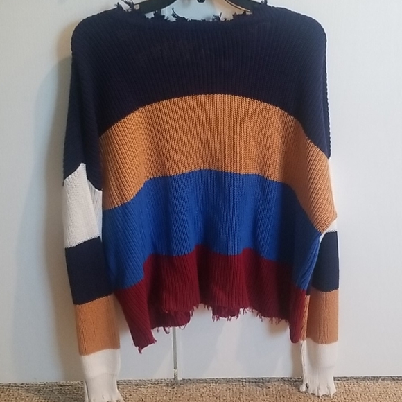 BNWT Evereve colorblock sweater (Medium) - Picture 4 of 5